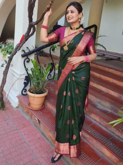 fancy-wear-saree-desinger-zari-jacquard