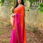 SEQUIN-PURPLE-DESNGER-SAREE