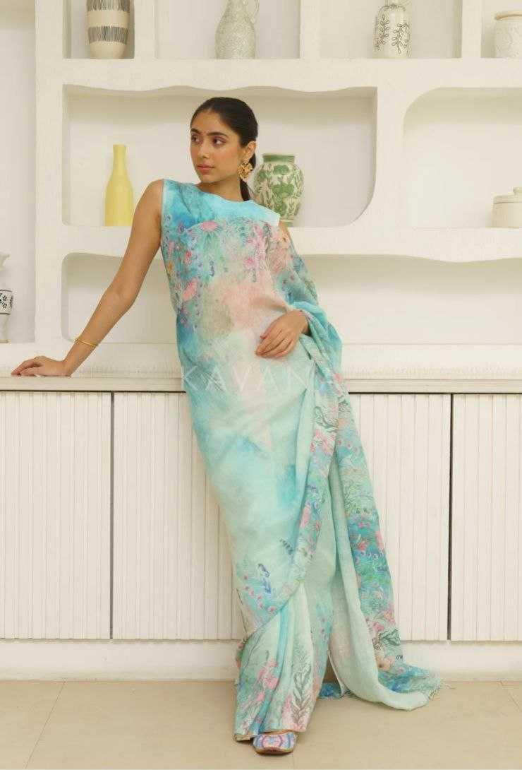 printed-linen-saree-fancy