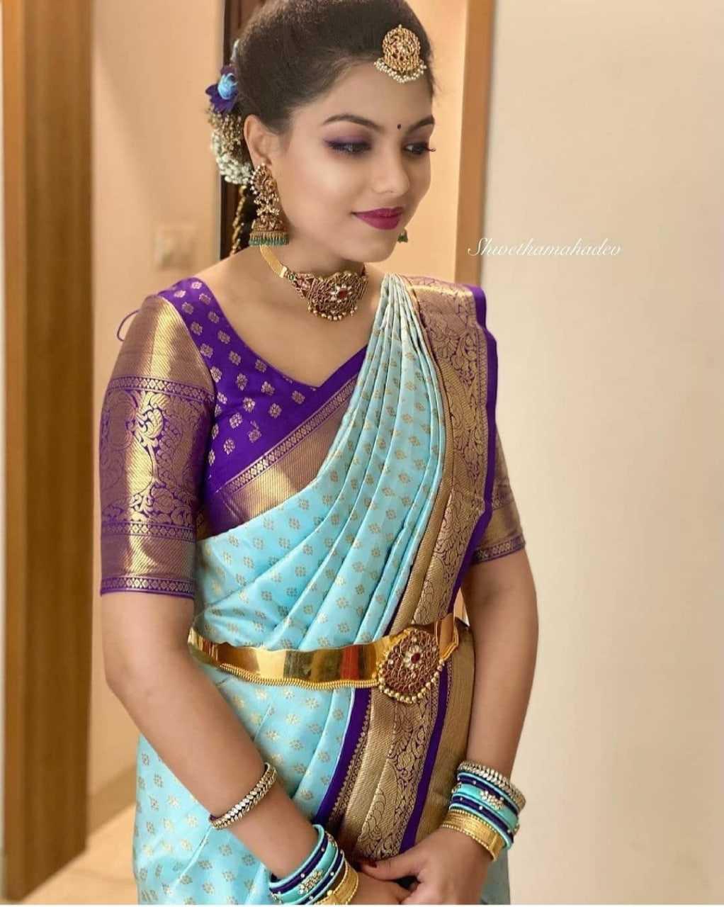 Fancy Sarees - Lichi Silk