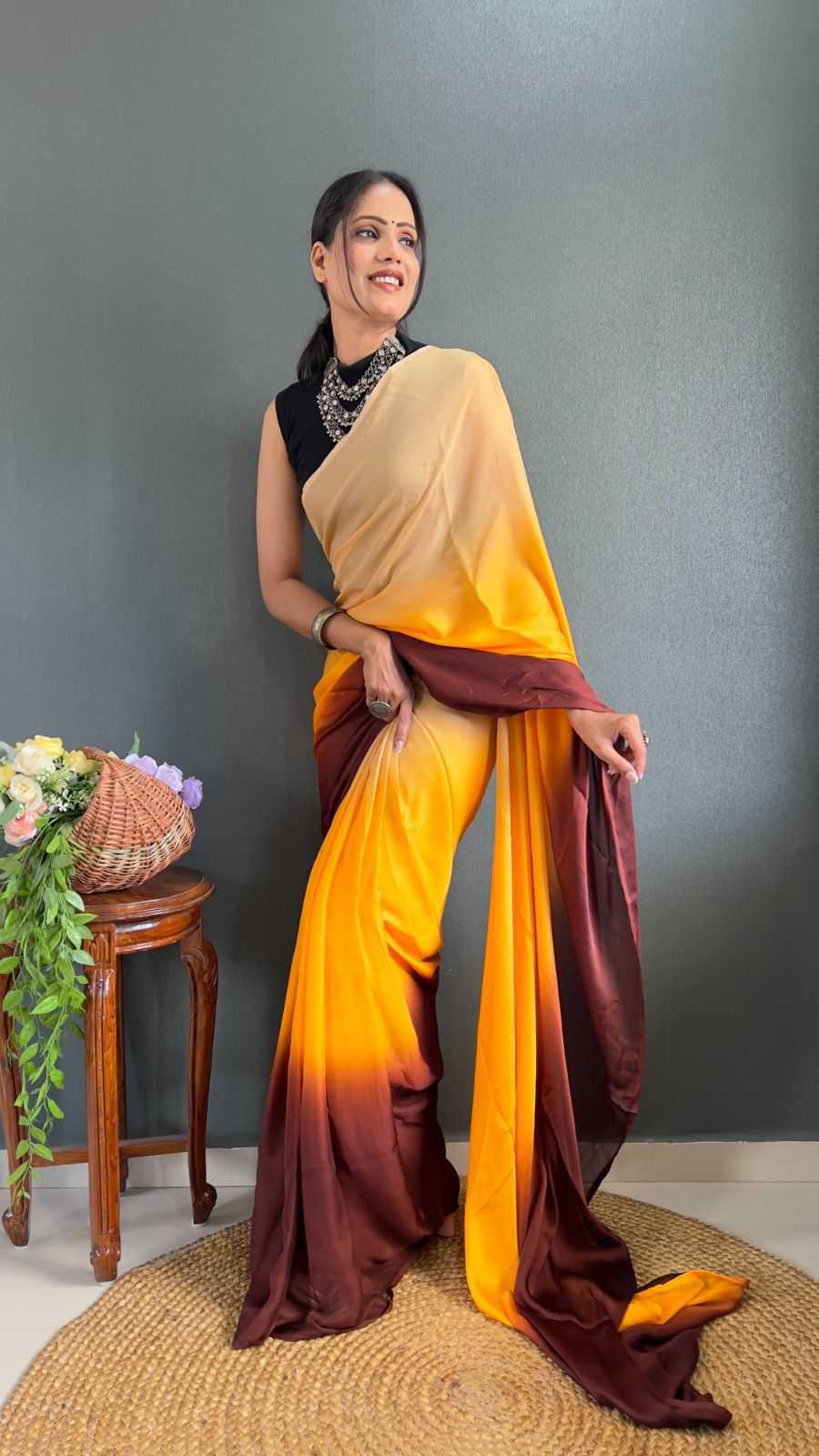 Georgette-saree-fancy-festive-