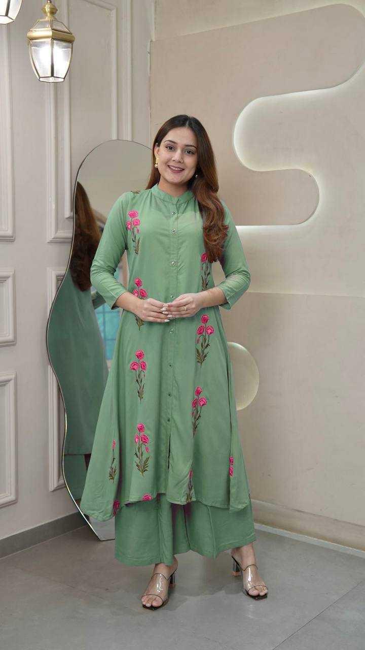 embroidery-fancy-casual-kurti-reyon coton