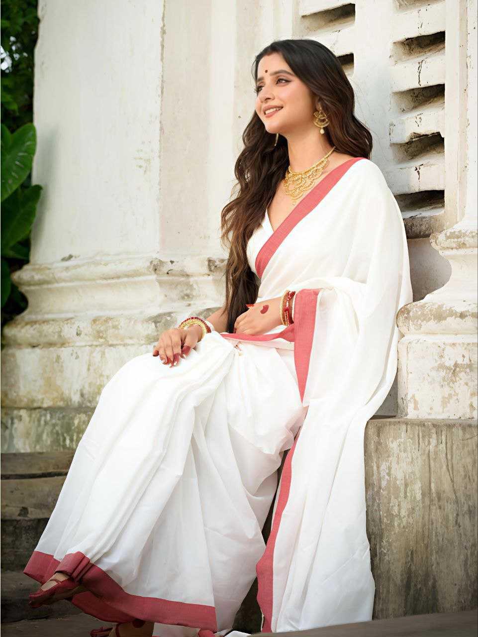 Fancy Linen Sarees