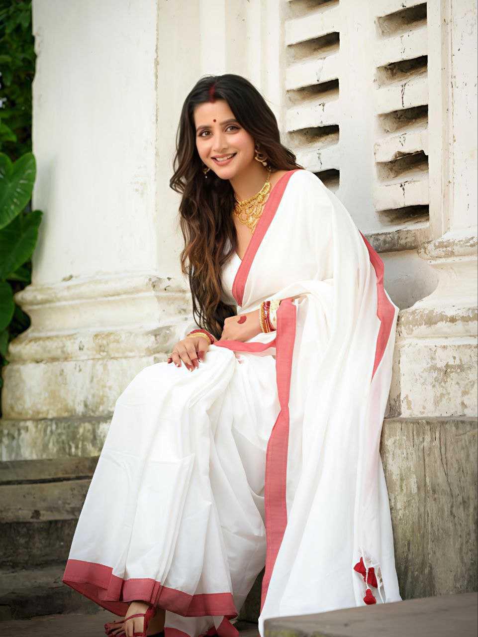 Fancy Linen Sarees