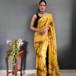 Georgette-saree-fancy-festive-