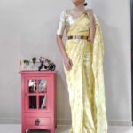 Georgette-saree-fancy-festive-