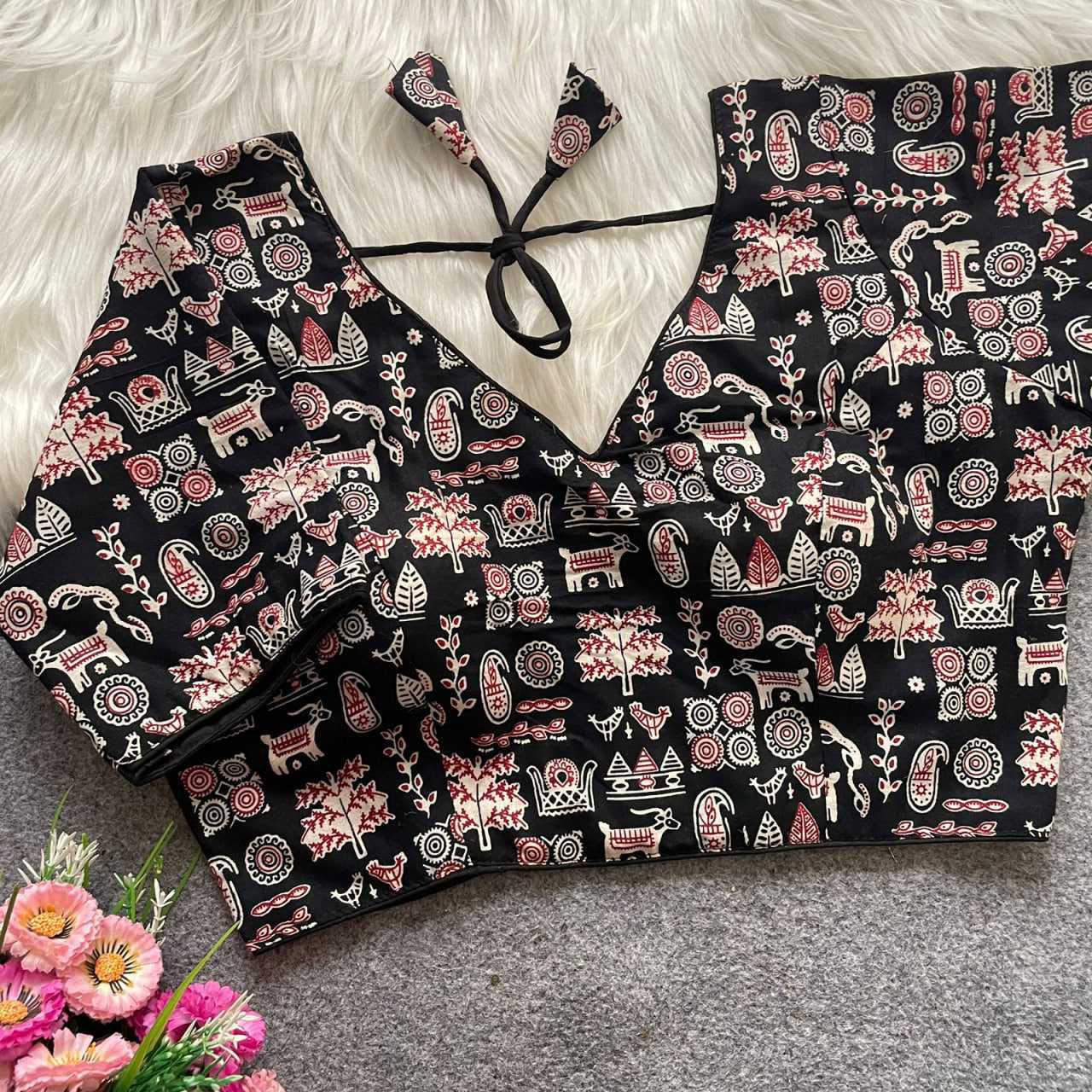 v-neck-blouse-cotton-ready-made