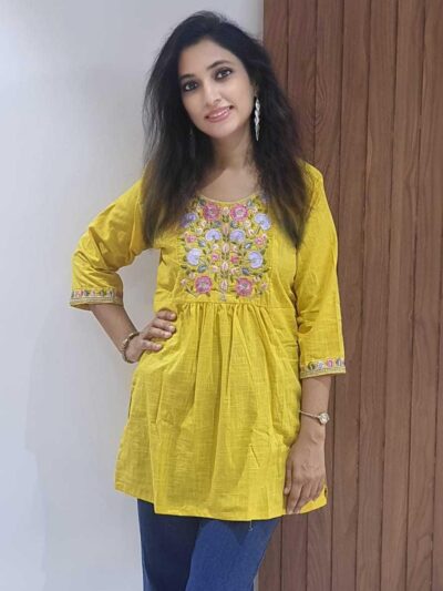 cotton-kurti-festive-embroidery