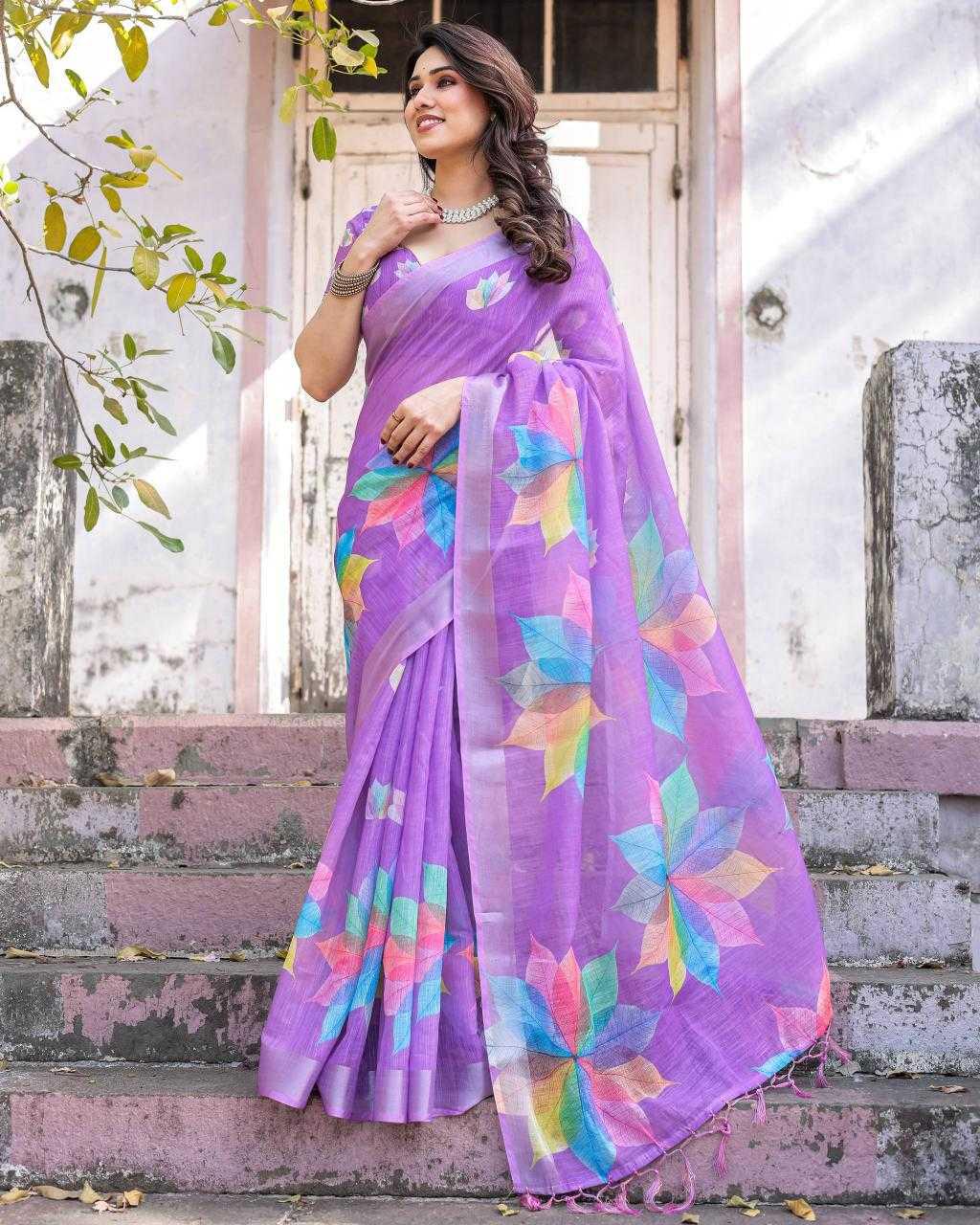 Cotton Linen Sarees
