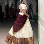 Traditional-lehanga-cotton-fancy-zari-work