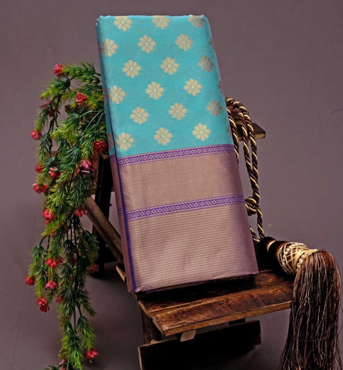 Fancy Sarees - Lichi Silk