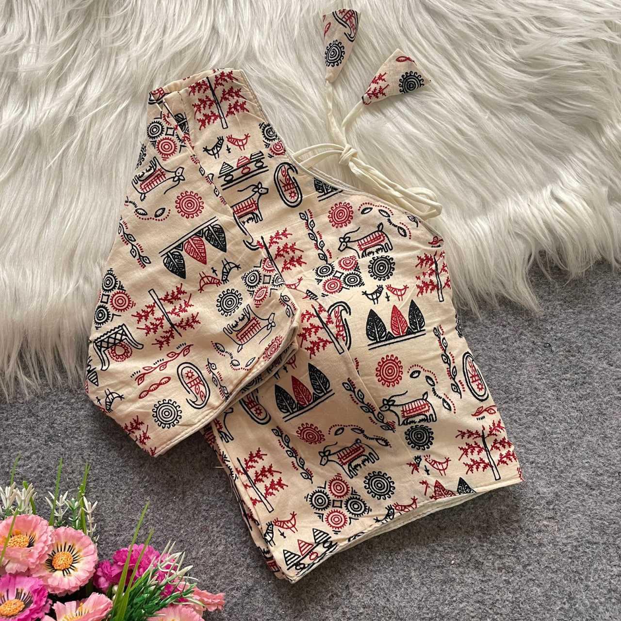 v-neck-blouse-cotton-ready-made