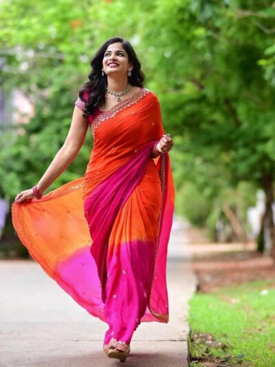 SEQUIN-PURPLE-DESNGER-SAREE