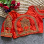 printed-blouse-ready-made-party-wear