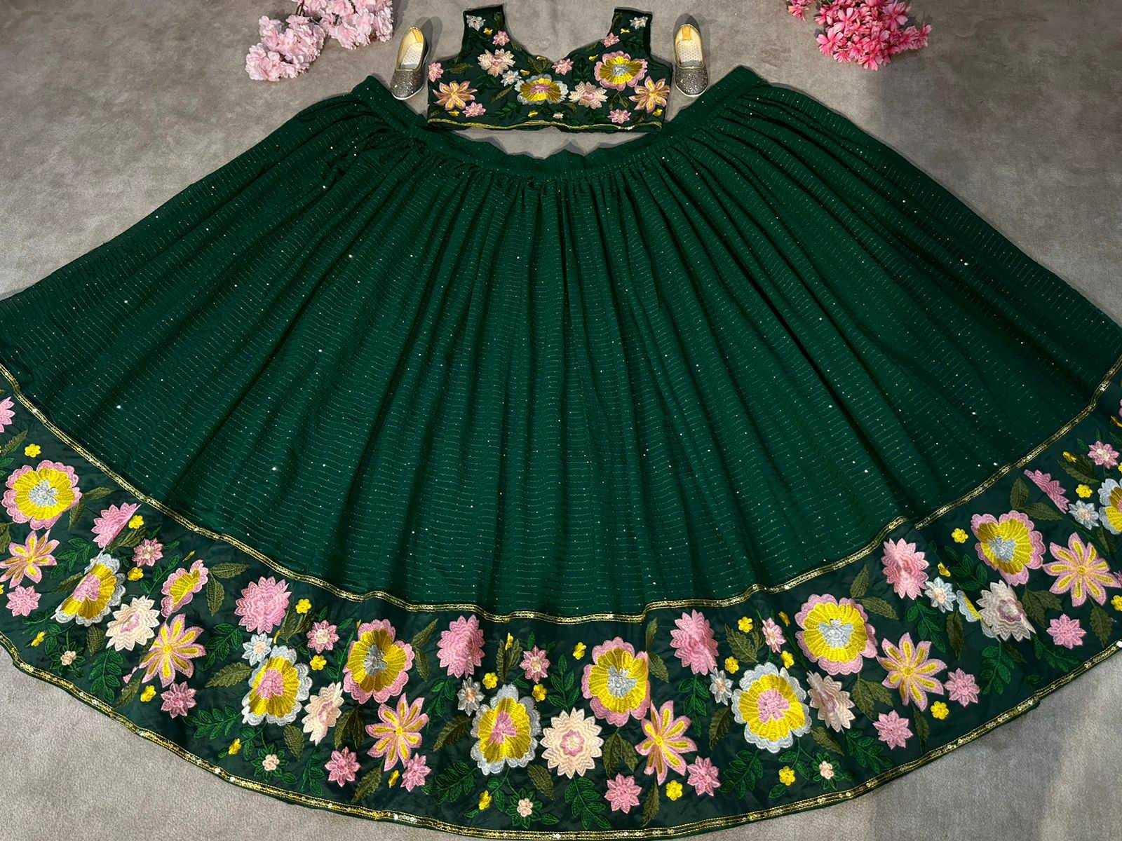 Embroidered Lehenga