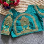 printed-blouse-ready-made-party-wear