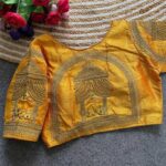 printed-blouse-ready-made-party-wear