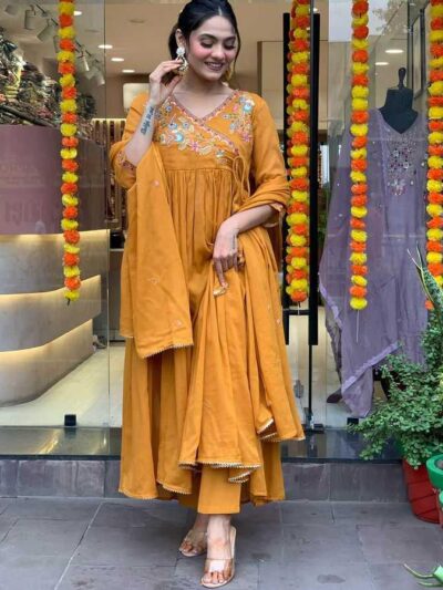 Viscose chanderi cotton