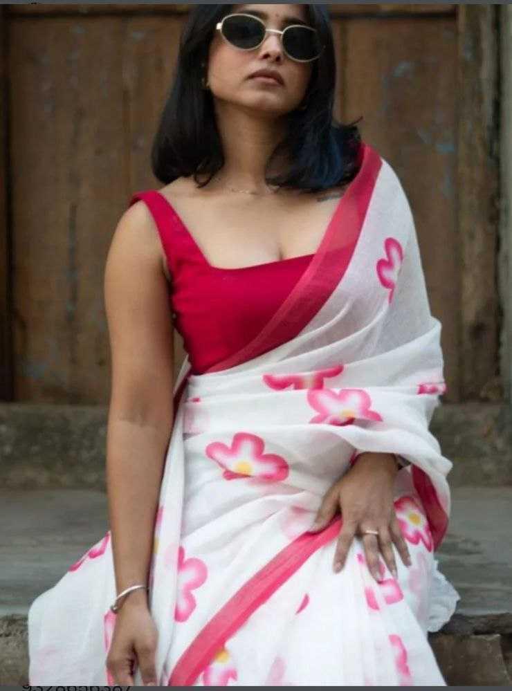 Fancy Printed Saree