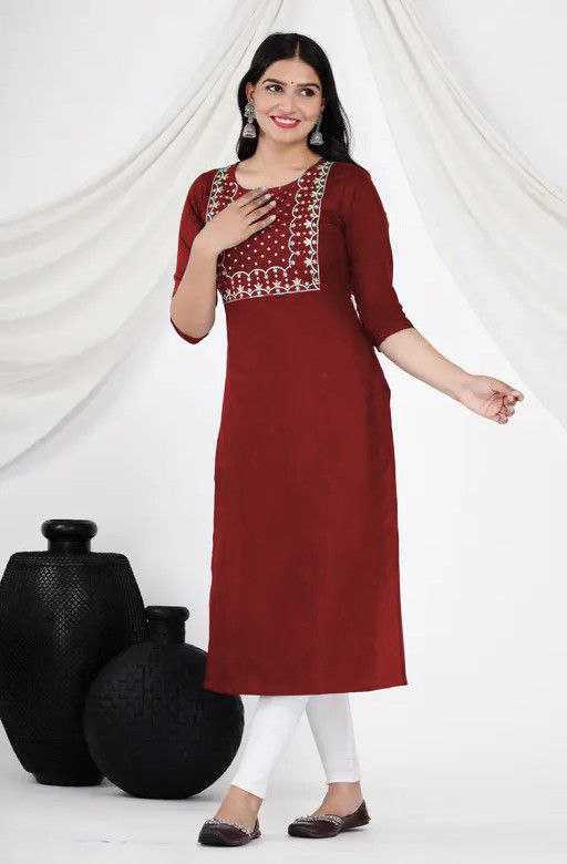 printed-kurti-embroidery-casual