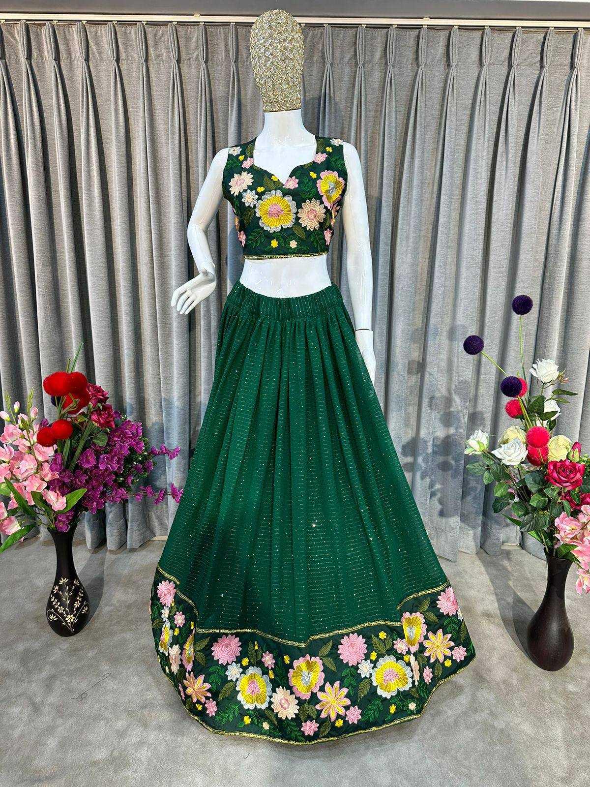 Embroidered Lehenga