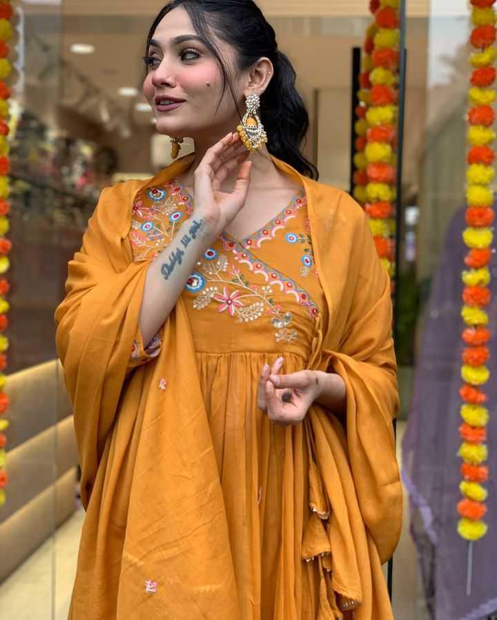 Viscose Chanderi Kurti- Work Wear