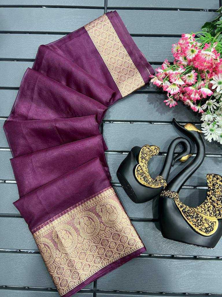 Organza Party Wear Sarees