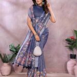 printed-linen-festive-ladies-saree
