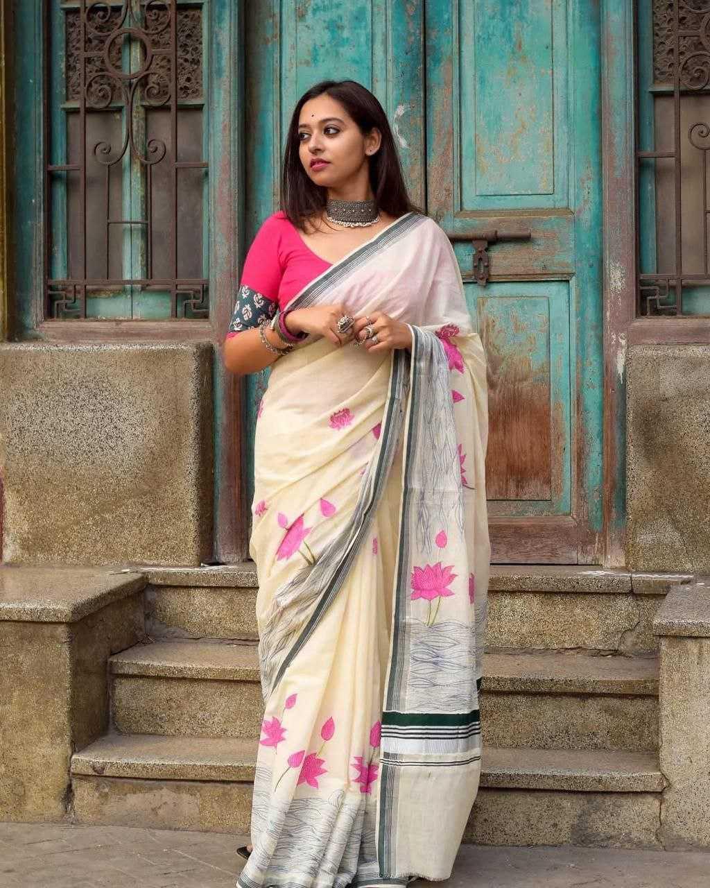 Fancy Printed Saree