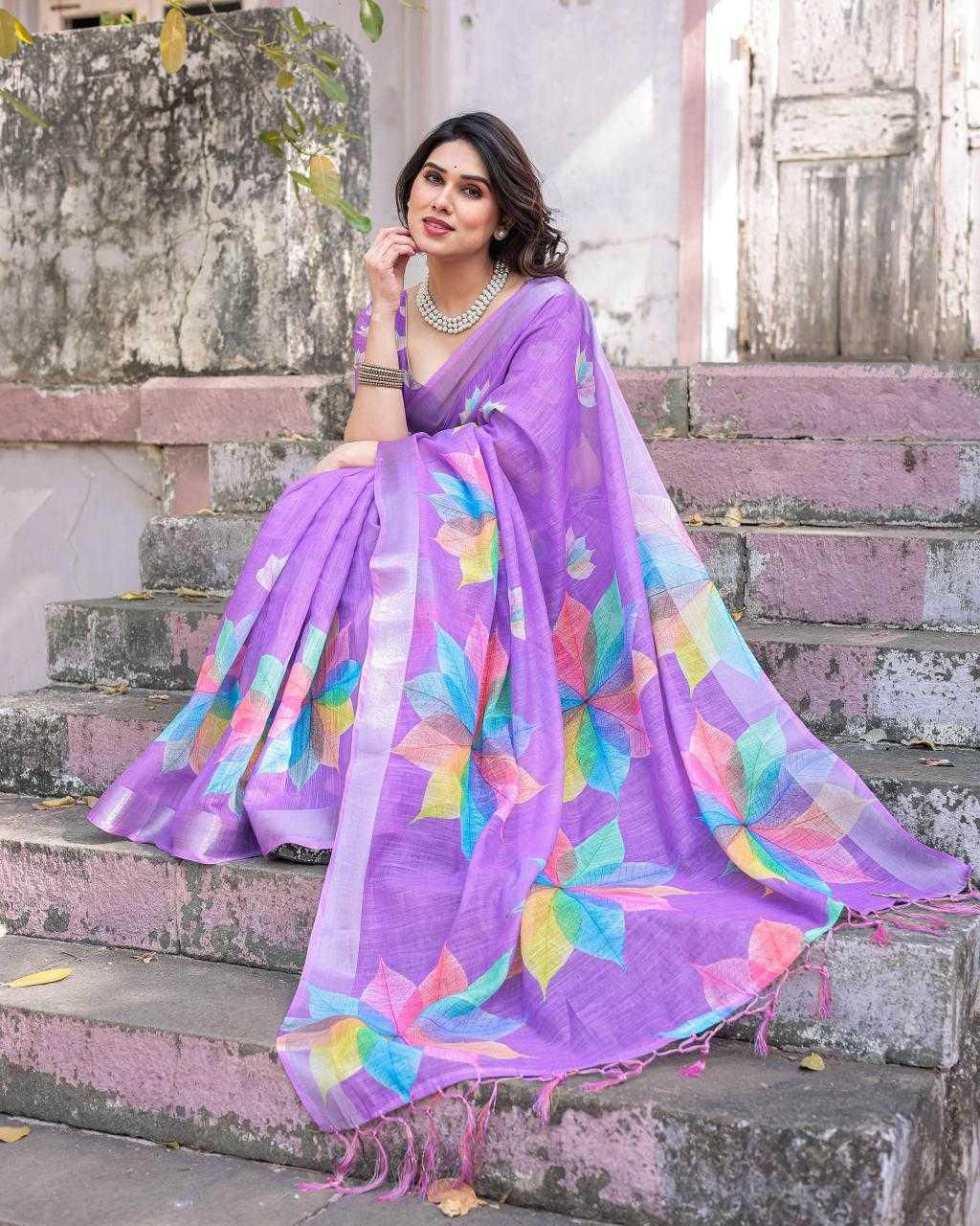 Cotton Linen Sarees