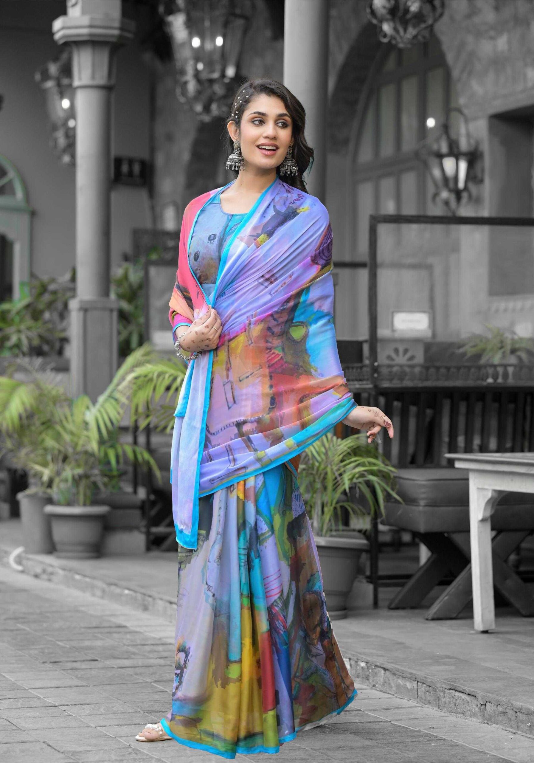 Georgette Sarees