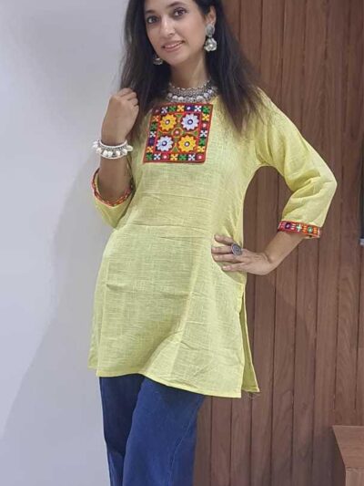 cotton-kurti-festive-embroidery