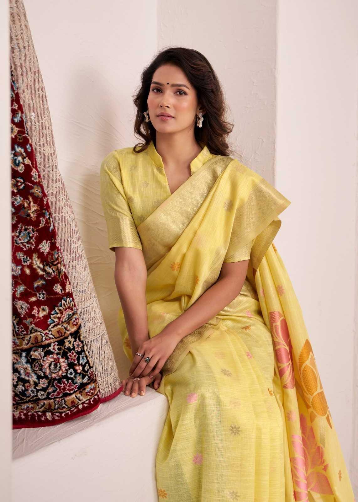 Fancy Linen Sarees