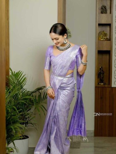 ZARI-WITH-BLOUSE-BANARASI-SOFT-SILK-SAREE-TRADITIONAL