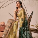 printed-ikkat-saree-traditional