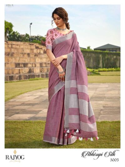 party-wear-linen-festive-sarees