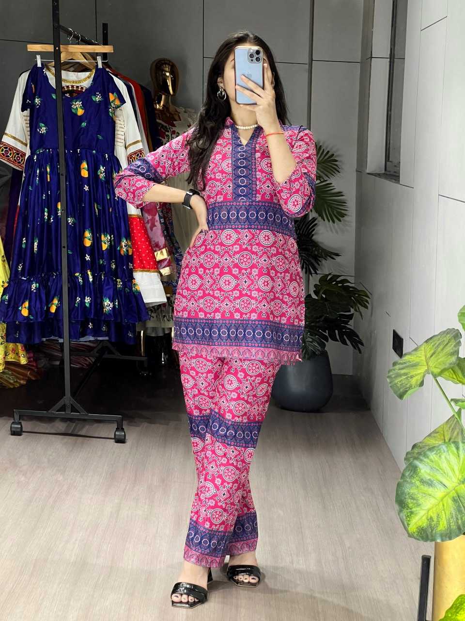 co-ord-set-partywear-printed-dress