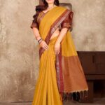 silk-sarees-linen-with-blouse