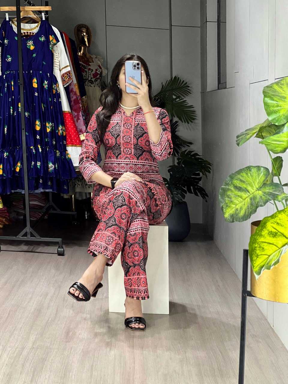 co-ord-set-partywear-printed-dress