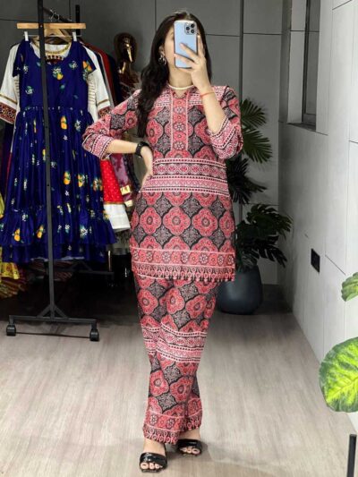 co-ord-set-partywear-printed-dress
